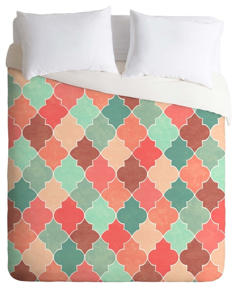 Deny Designs Jacqueline Maldonado Morocco Pastel Duvet Cover