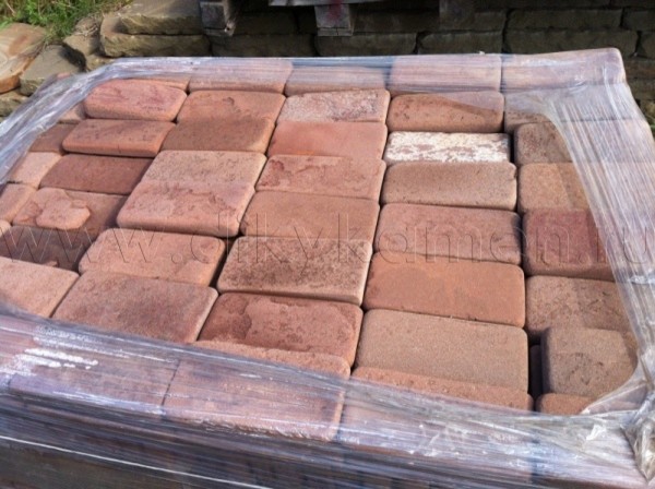 Брусчатка из камня песчаника для пешеходной зоны