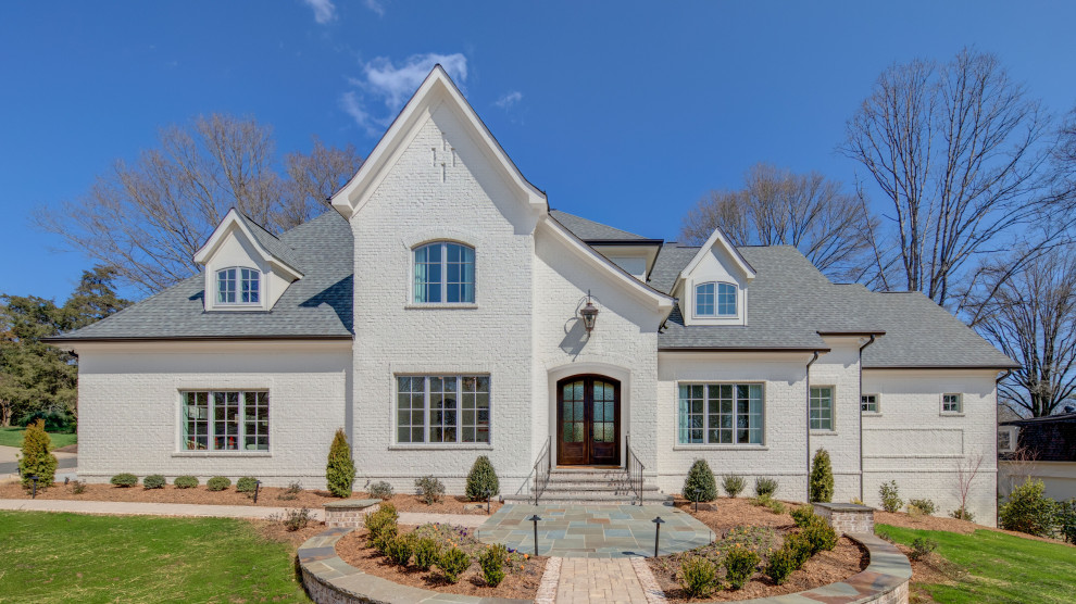 Custom Design for South Charlotte Tear down - French Country - Exterior ...