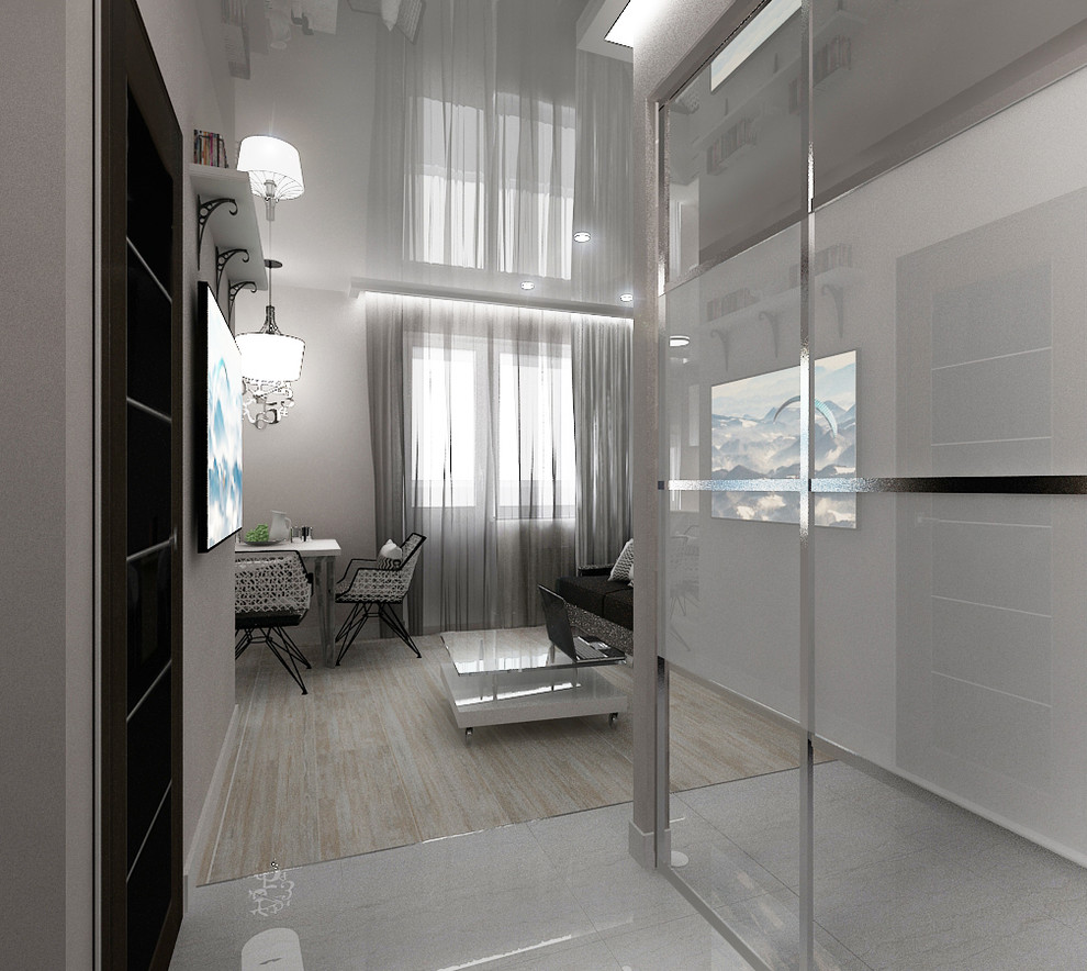 Дизайн-проект однокомнатной  квартиры