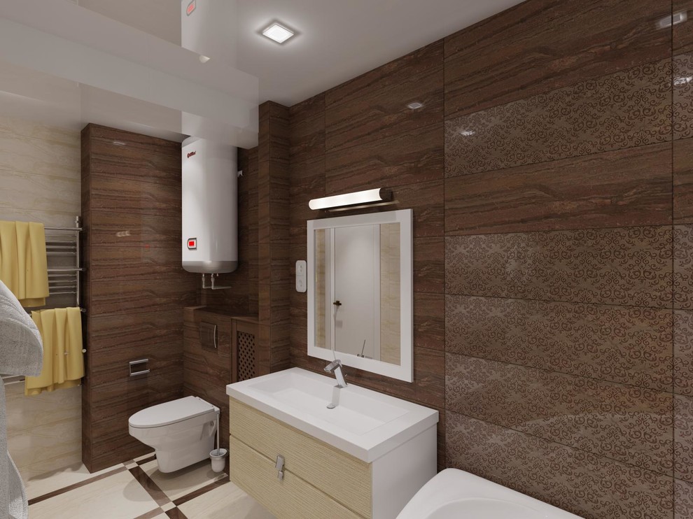 Шоколад и молоко в ванной комнате!