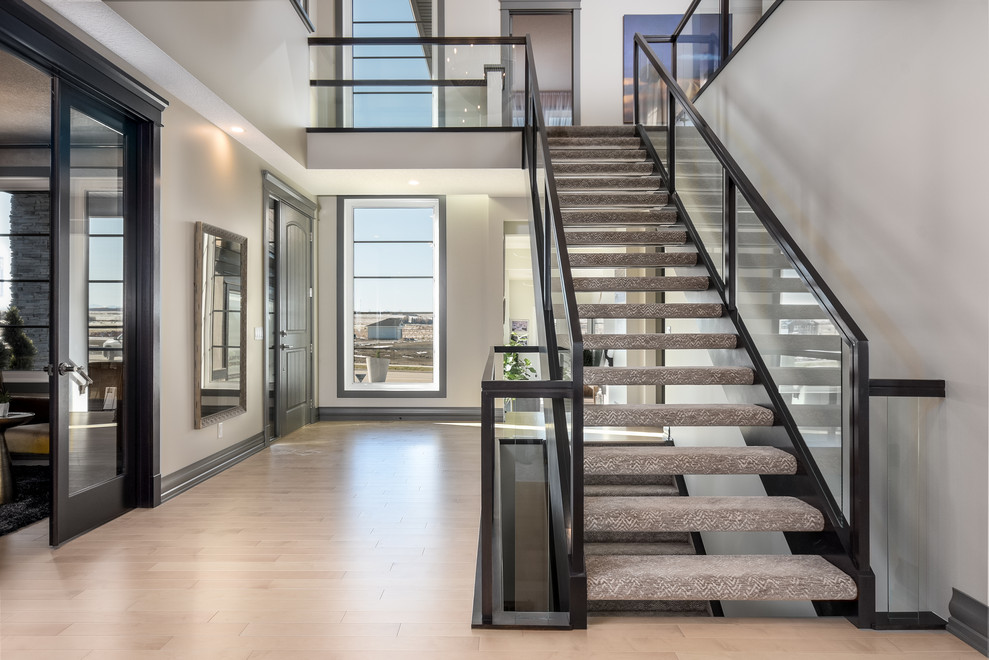 Home design - transitional home design idea in Calgary