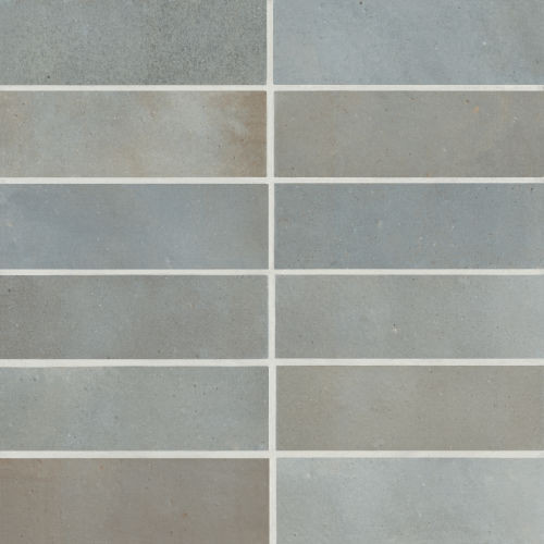 Celine 2" x 6" Matte Porcelain Floor & Wall Tile, Blue (66-pack/5.33 sqft.)