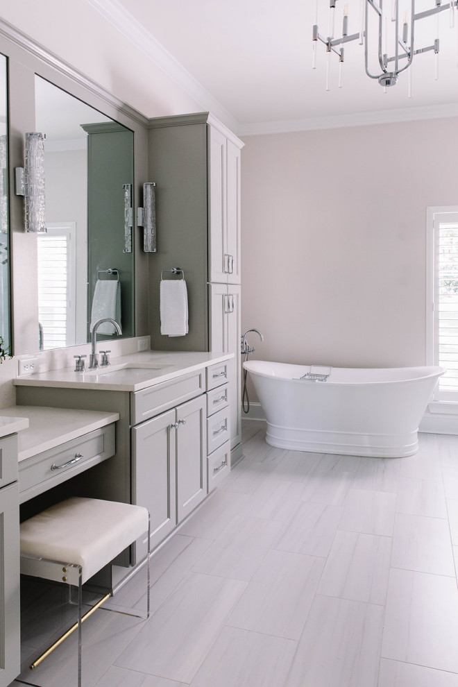 Bathroom - transitional bathroom idea