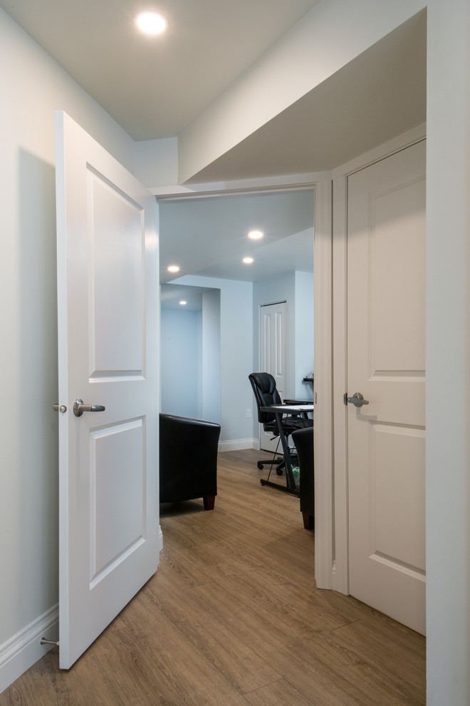Basement - transitional basement idea