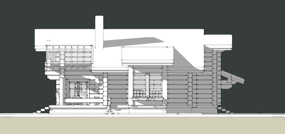 Дом из лафета