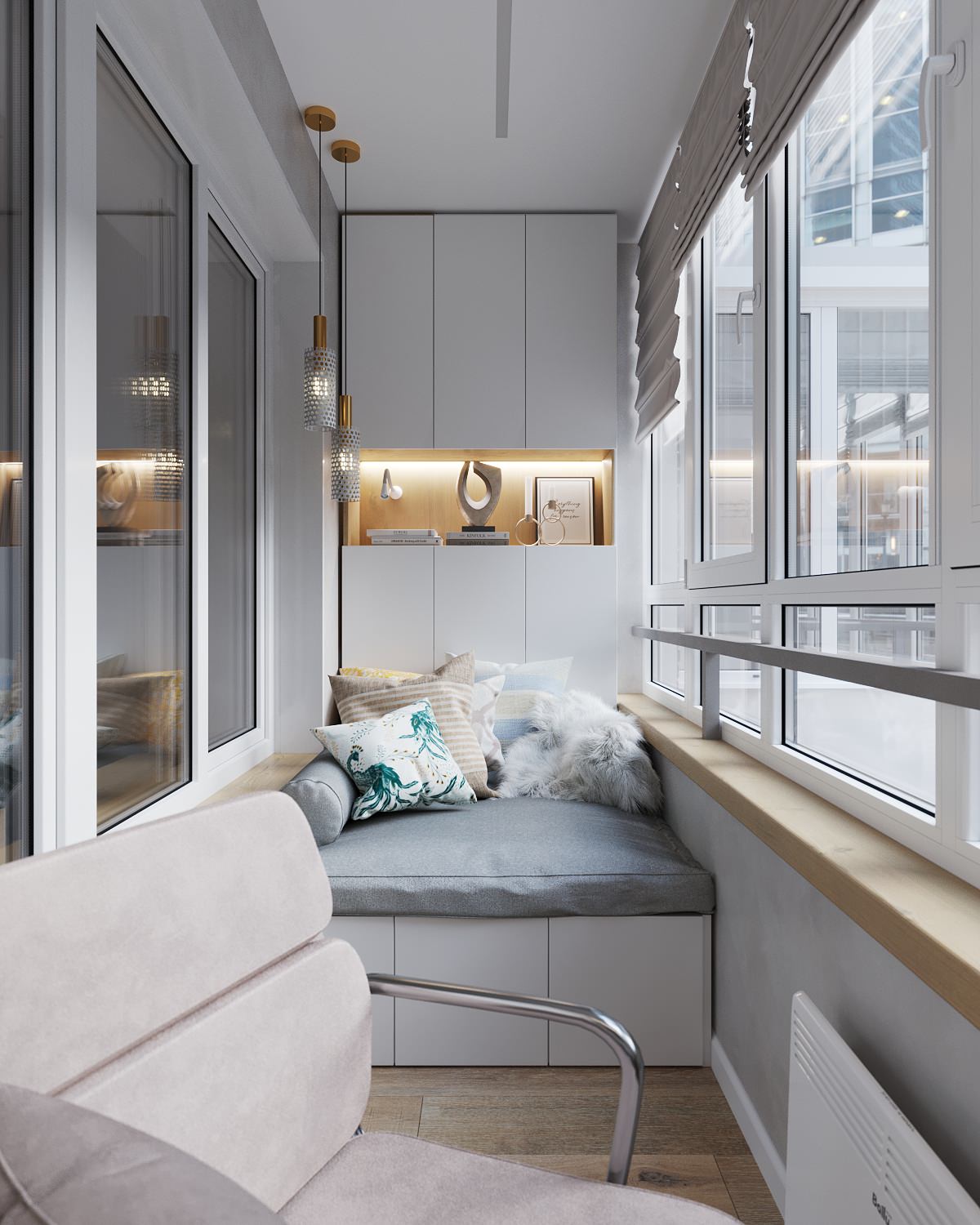 Колоритная квартира для семьи с двумя детьми (девочками)