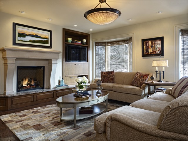 Vail Village Guest House Traditional Family Room Denver By