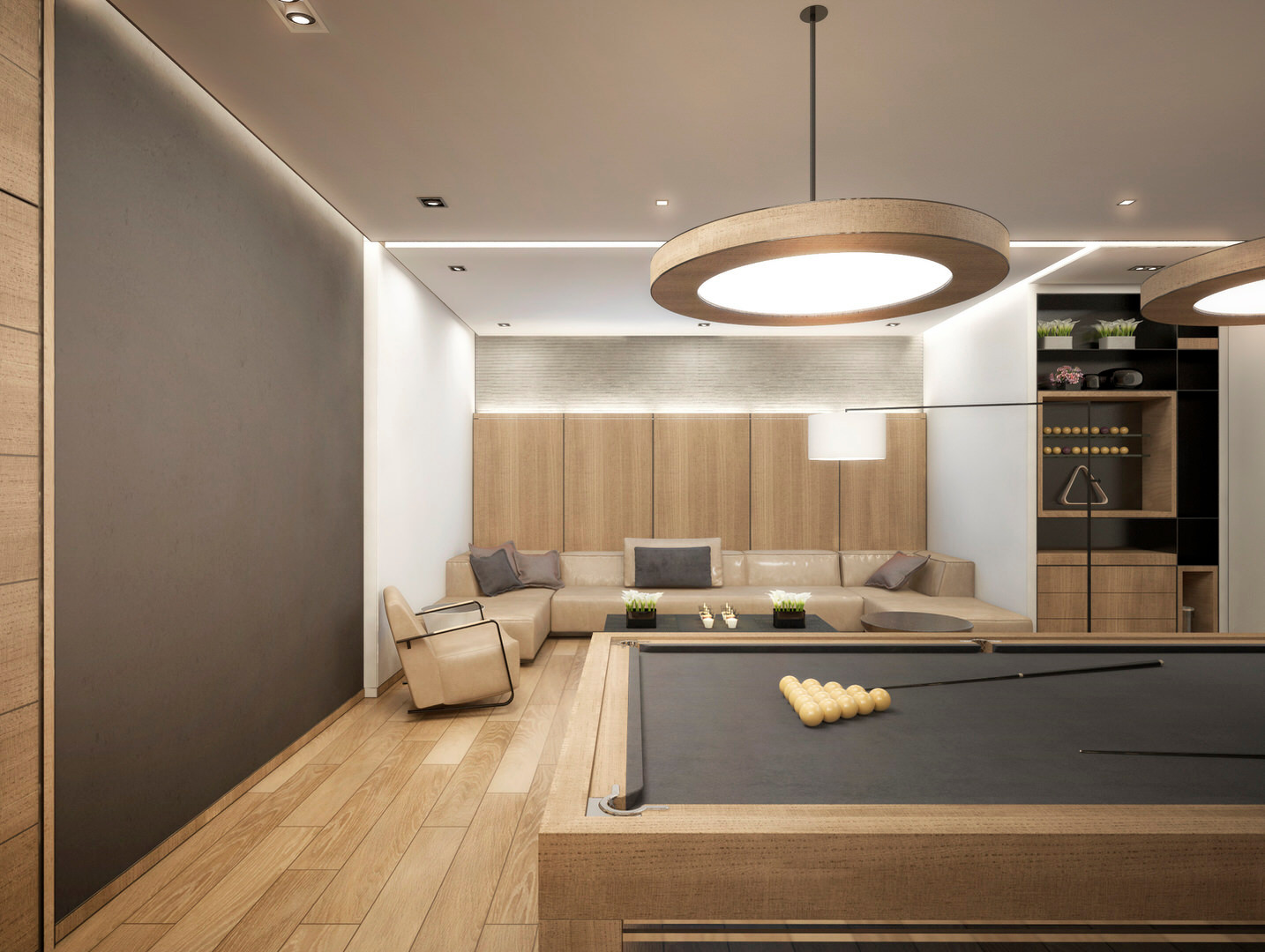 Интерьер частной виллы № 1