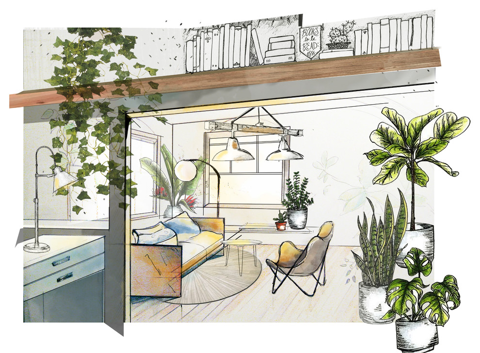 Эскизы, коллажи, наброски