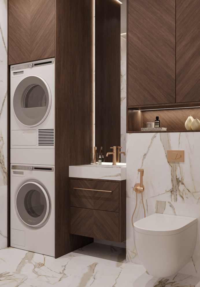 Гостевой санузел в ЖК Петровская доминанта