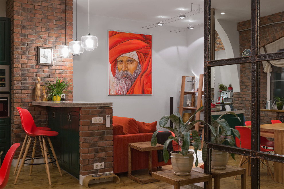 Замечательная двухуровневая квартира с фантастическим детским этажом