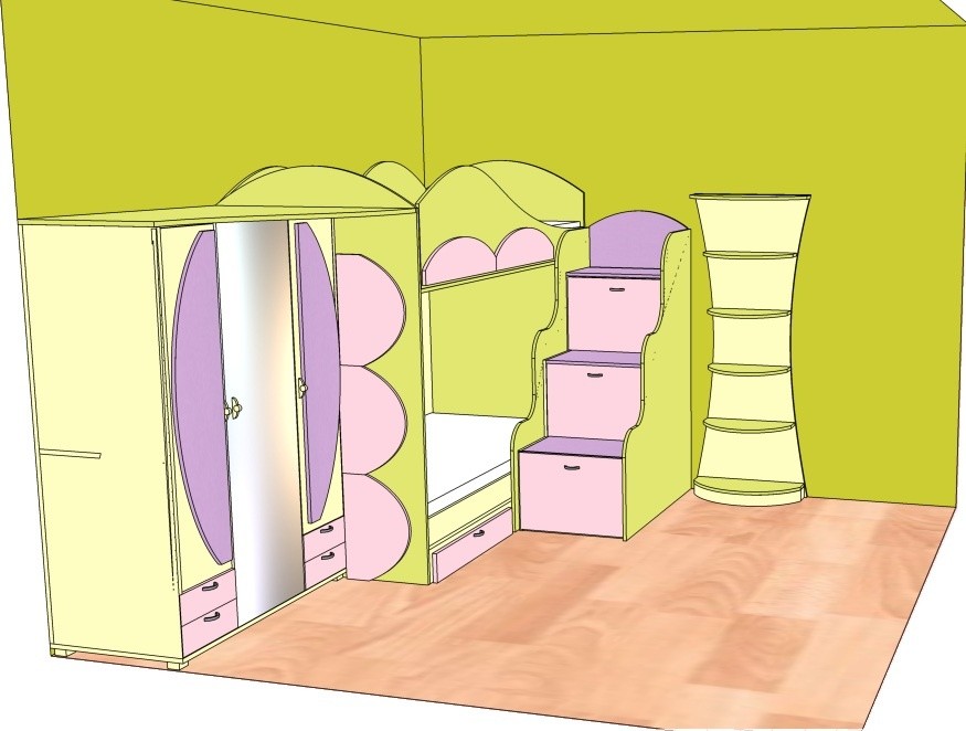 Мебель для детской комнаты