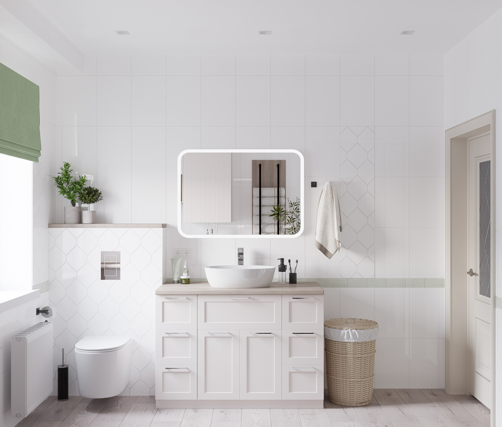 Санузел, загородный дом в СНТ "Вишневый"