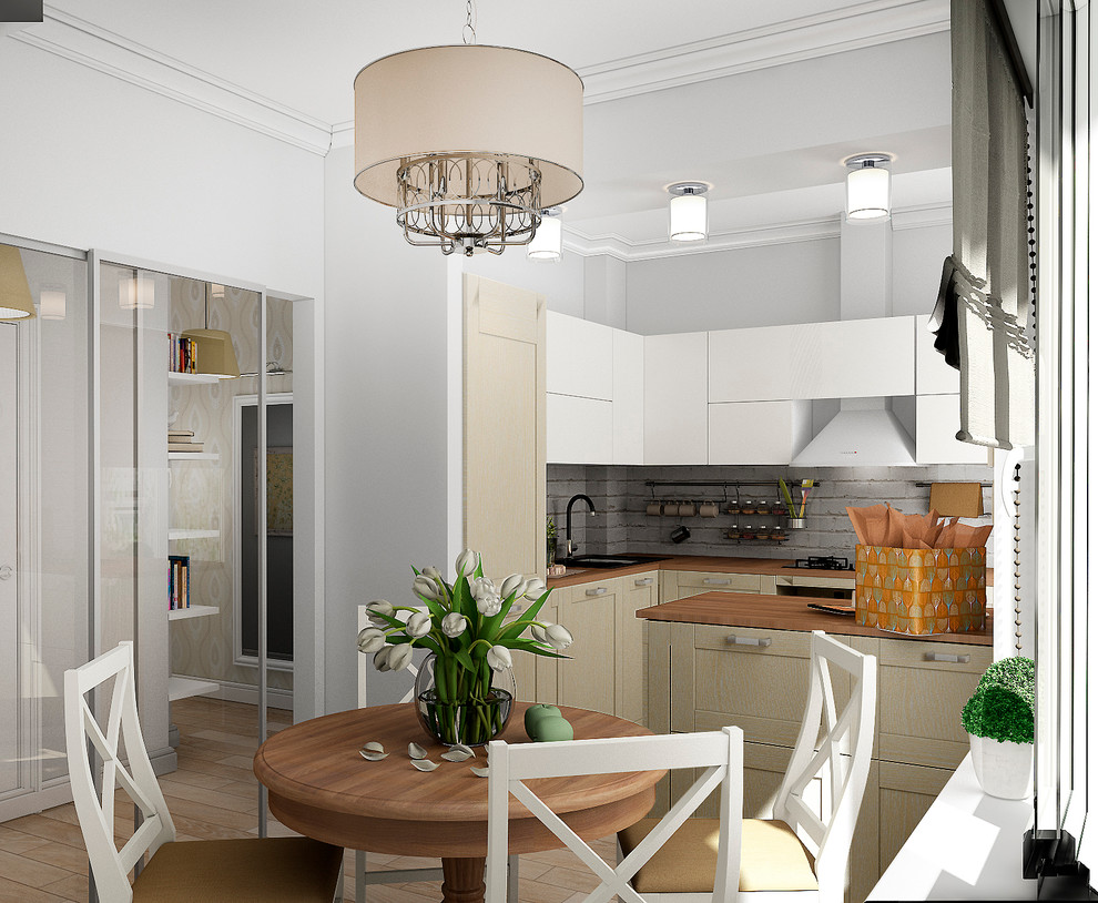 Квартира в скандинавском стиле для романтичной девушки