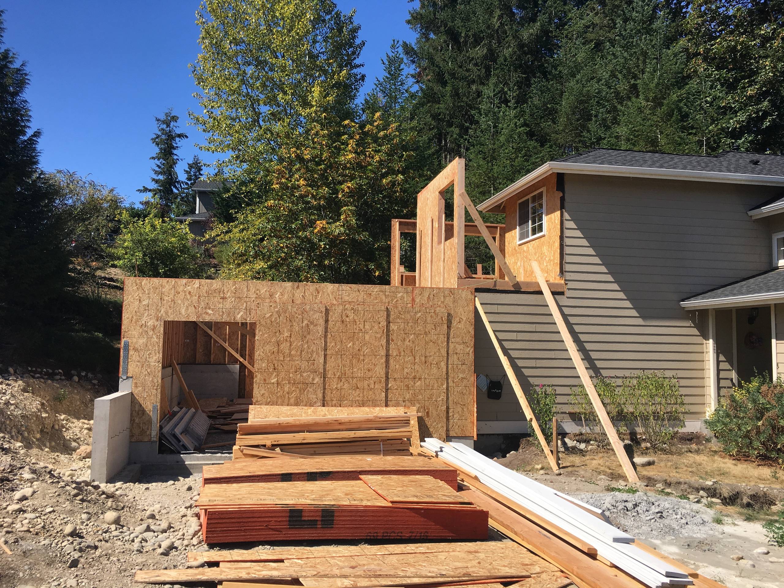 Expanded Garage/Room Addition