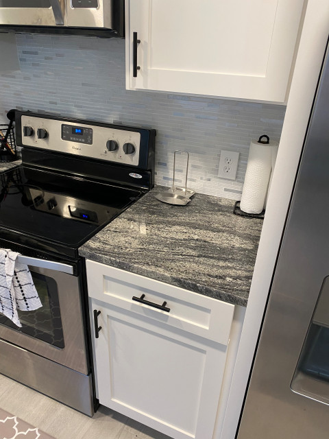 Kitchen Counters in Thunderstorm contemporary-kitchen