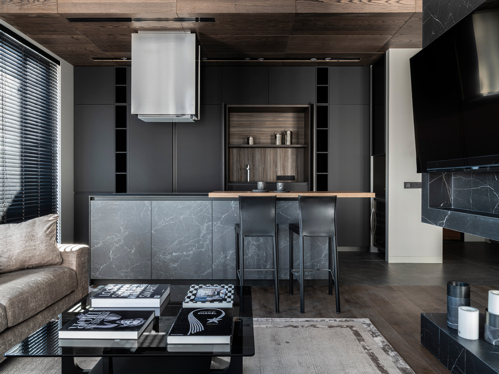 Реализованный проект квартиры 90м2 в ЖК Пресня сити