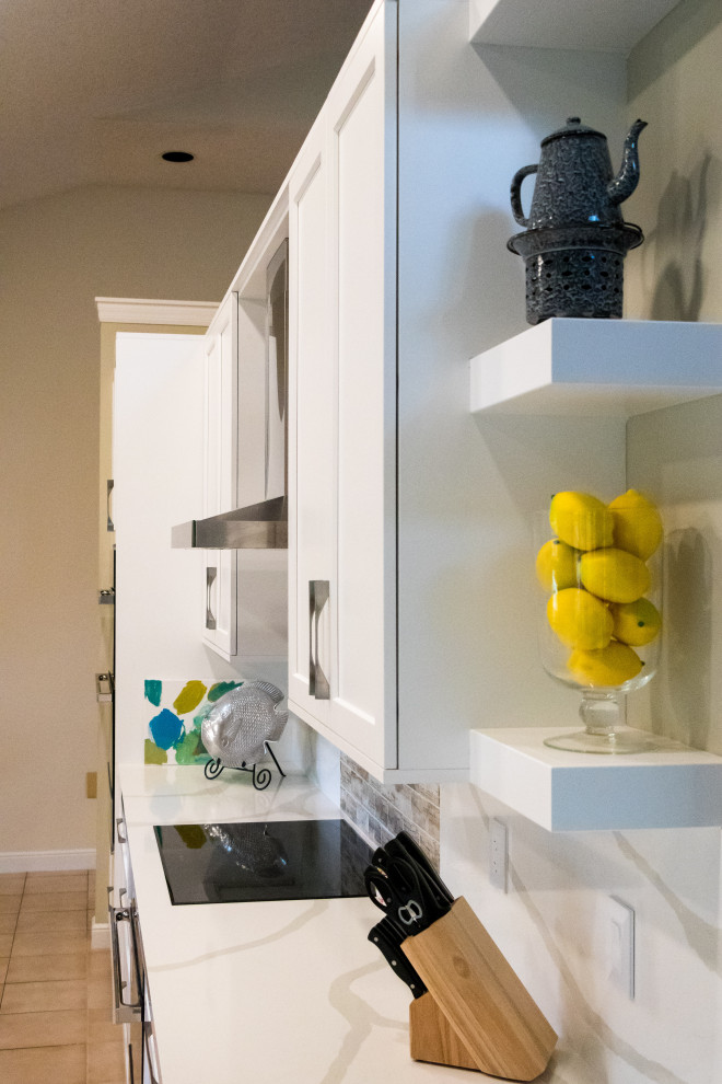 Home design - transitional home design idea in Miami