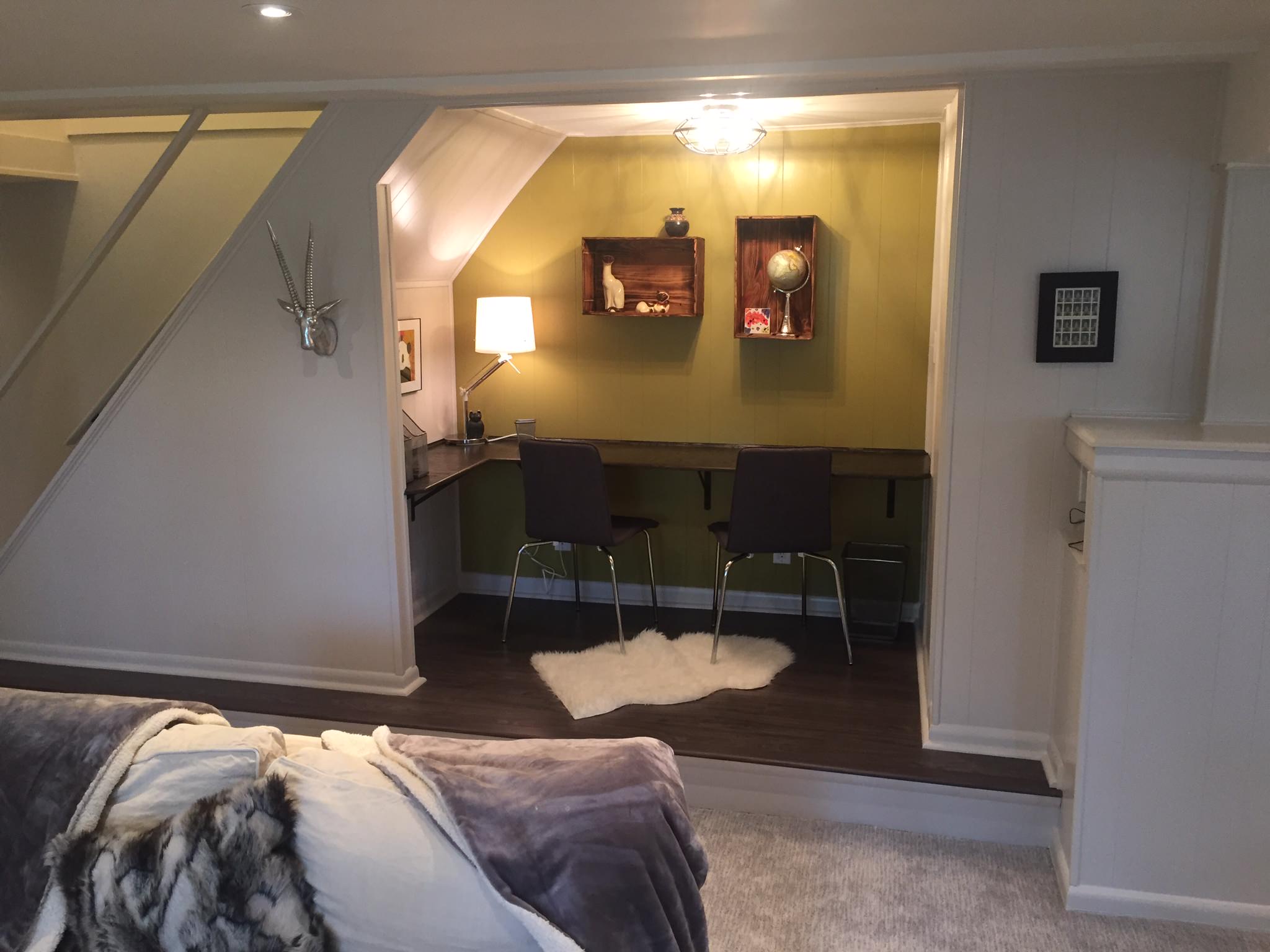 The Powell's basementi