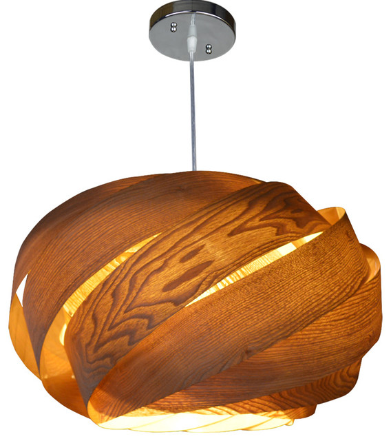 Wood Pendant Lamp (Ceiling Lighting), Op2070M-Ch