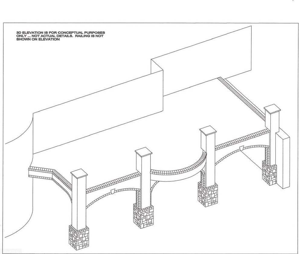 Custom Steel-Cement Raised Deck