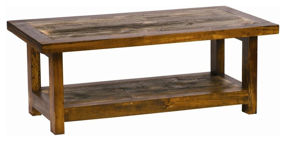 Rustic Wood Coffee Table