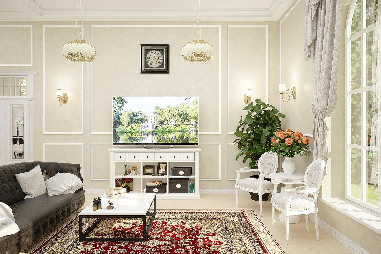 Дизайн интерьеров особняка.Классика