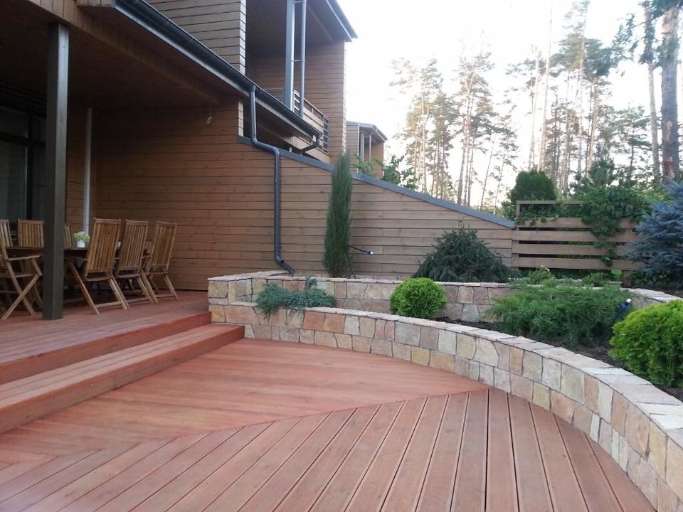 большая терраса