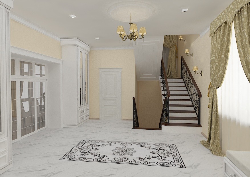 Дом в стиле неоклассики