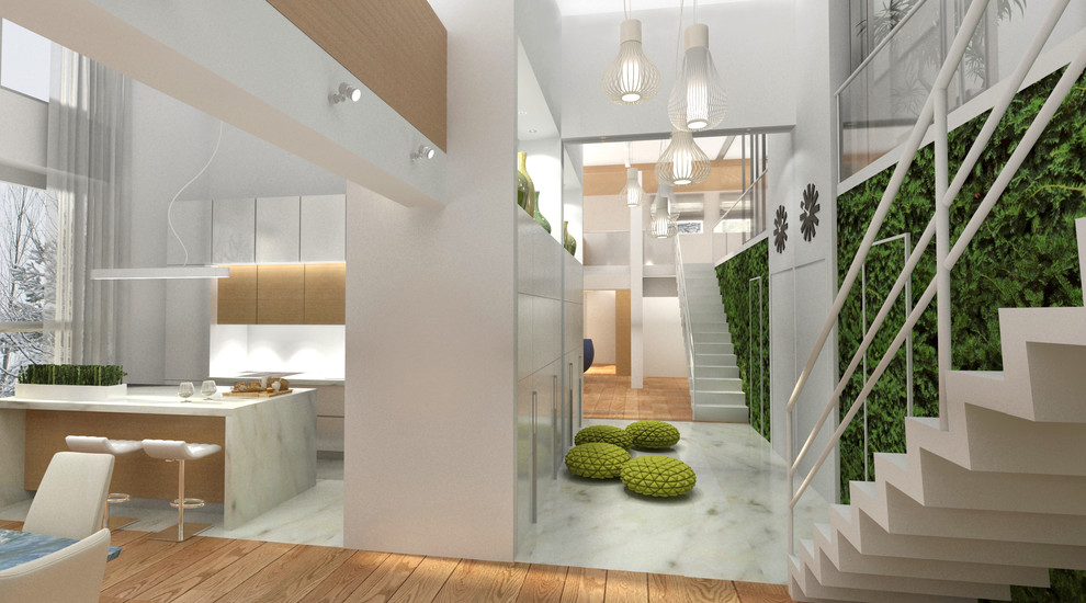 Двухэтажные апартаменты