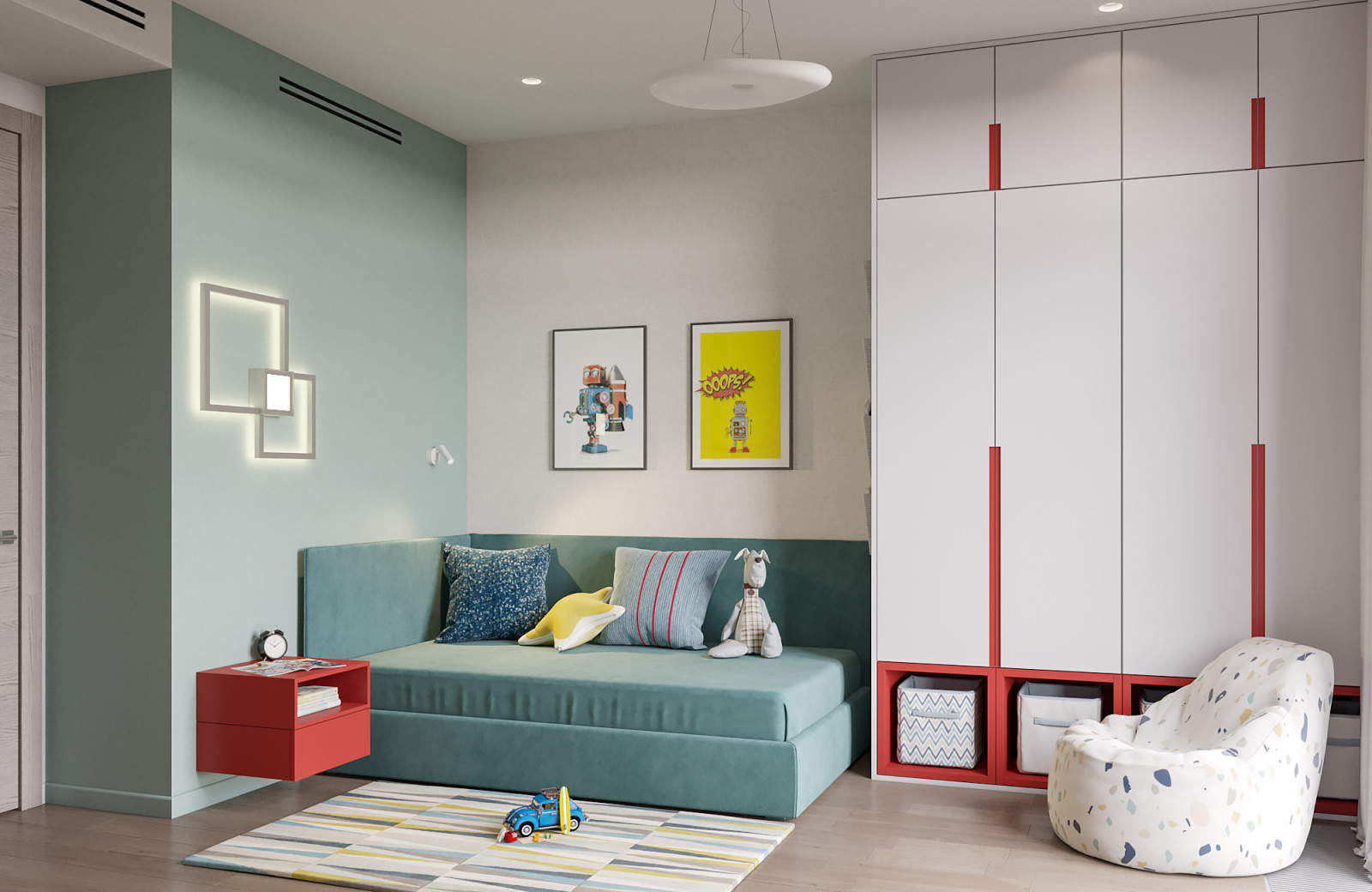 Дизайн-проект квартиры, ЖК "Зиларт"