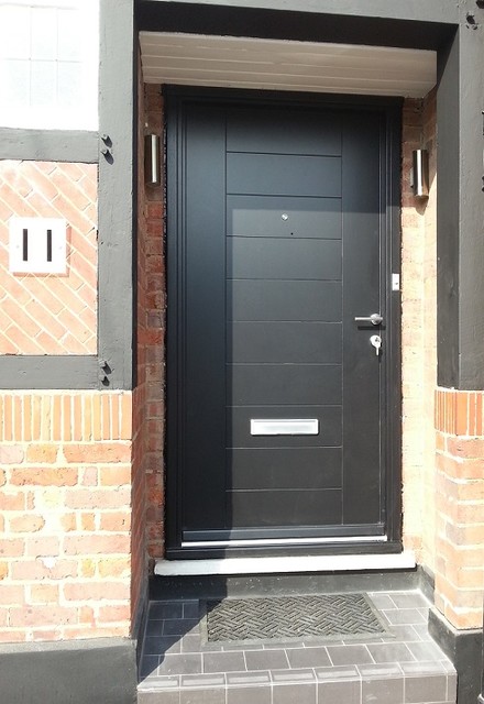 recent installations contemporary-entrance