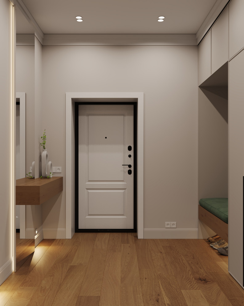 Кухня-гостиная (Частный дом в Малой Валяевке, Пензенская область)