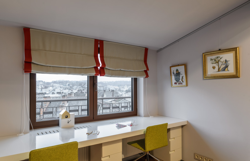 Двухуровневая квартира с большой террасой