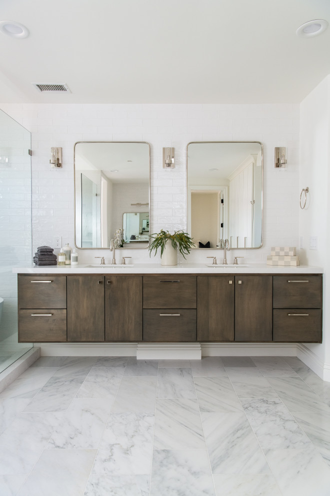 Photo of a transitional bathroom in Orange County.