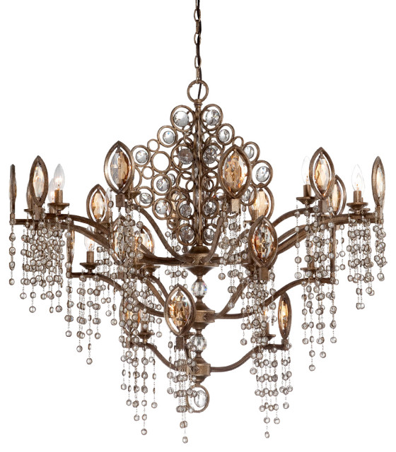 21Light Luxe Large Chandeliers by Eurofase Traditional Chandeliers