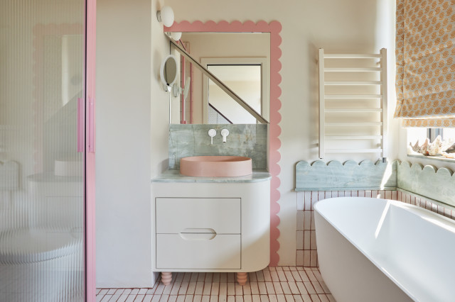 Upminster Loft eclectic-bathroom