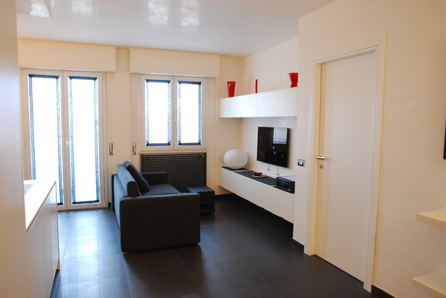 Interior design project - Milano trendy-dagligstue