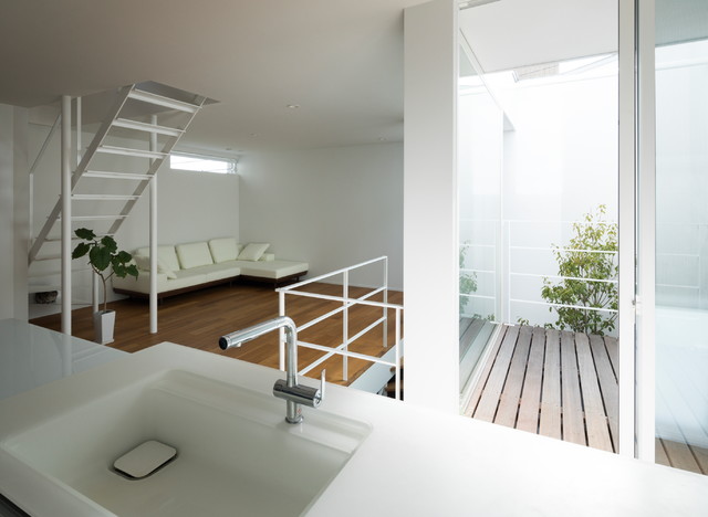 光の家 moderno-cocina