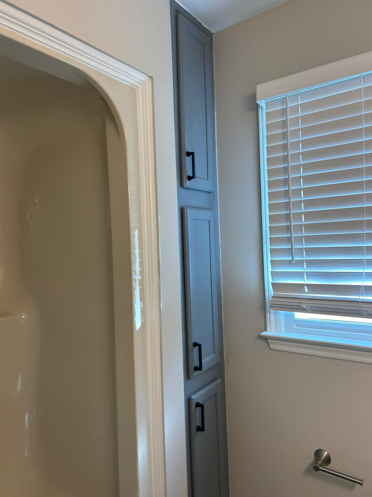 Bathroom linen closet