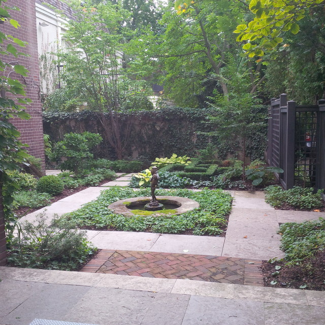 English Back Garden - Traditional - Landscape - Toronto - by Arbordale ...