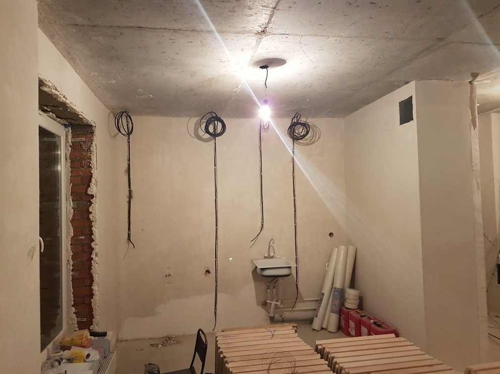 Ремонт 3х ком-ой квартиры 76.8м2 в ЖК"Авентино"(демонтаж,электрик,монтаж ПГП)