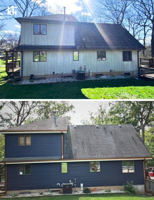 Split-Level Home transitional
