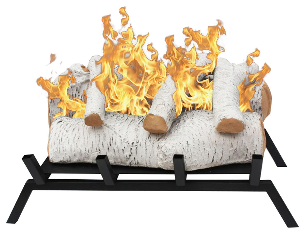 Convert to Ethanol Log Fireplace Burner Insert Traditional