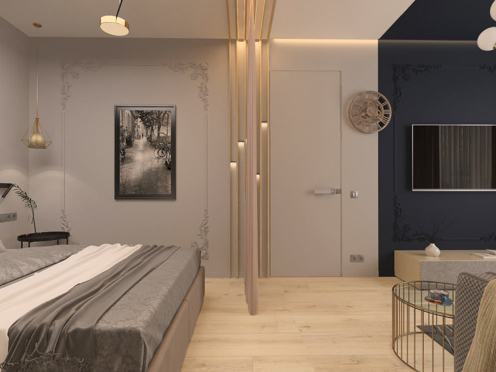 1к. Квартира "Голубика в соку"