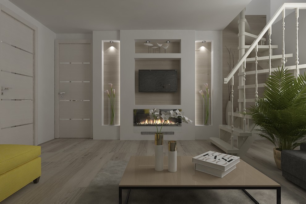 Гостиная в загородном доме