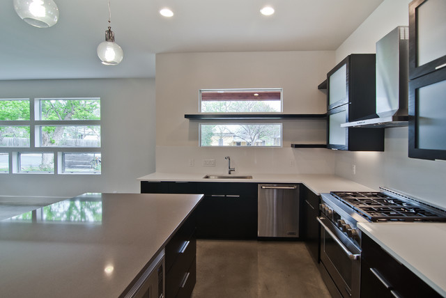Live Oak #3 contemporaneo-cucina