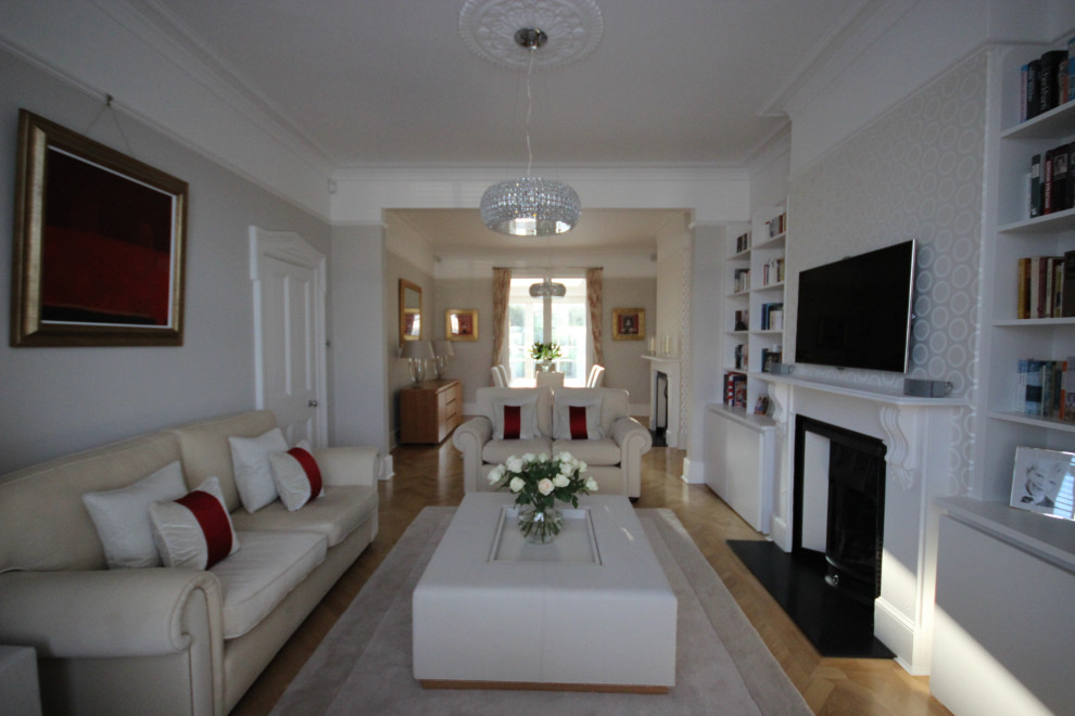 Victorian living room in Surrey.