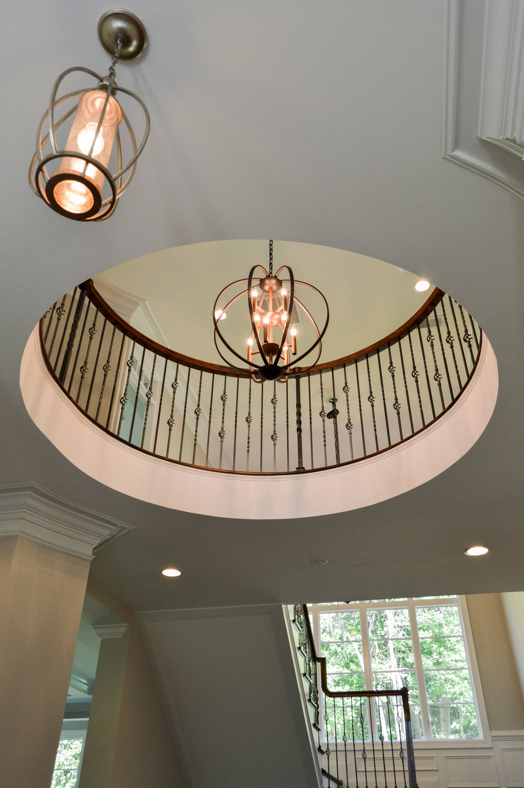 38_European Style Circular Balcony and Multi-level Staircase, Middleburg, VA 201